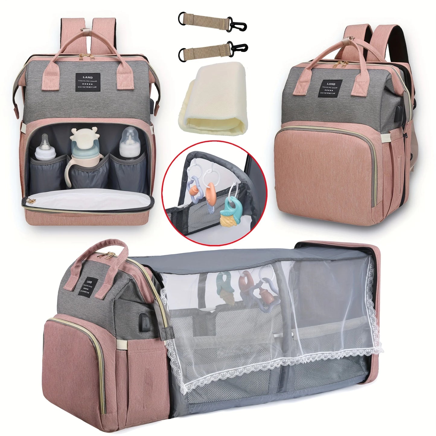 ParentPal Pro™  Baby Travel Bag